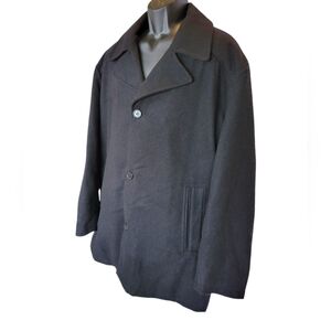 LONDON FOG Amity Wool Blend‎ Car Coat sz 2XB